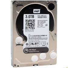 Ổ cứng Western Digital Caviar Black 3TB 64MB Cache