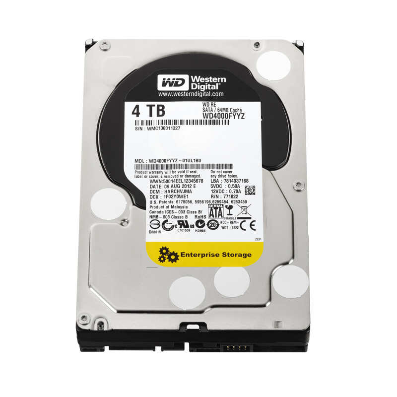 Ổ cứng Western Digital Enterprise RE 4TB SATA