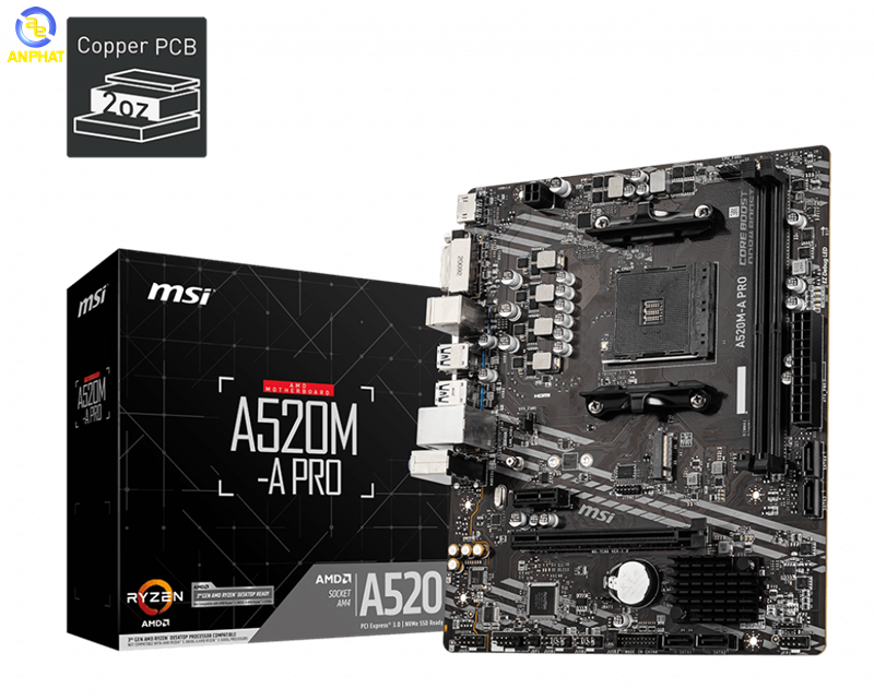 Mainboard MSI A520M-A PRO