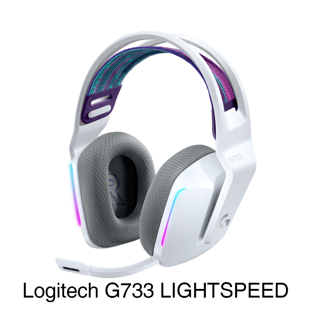 Tai nghe Logitech G733 LIGHTSPEED Wireless White