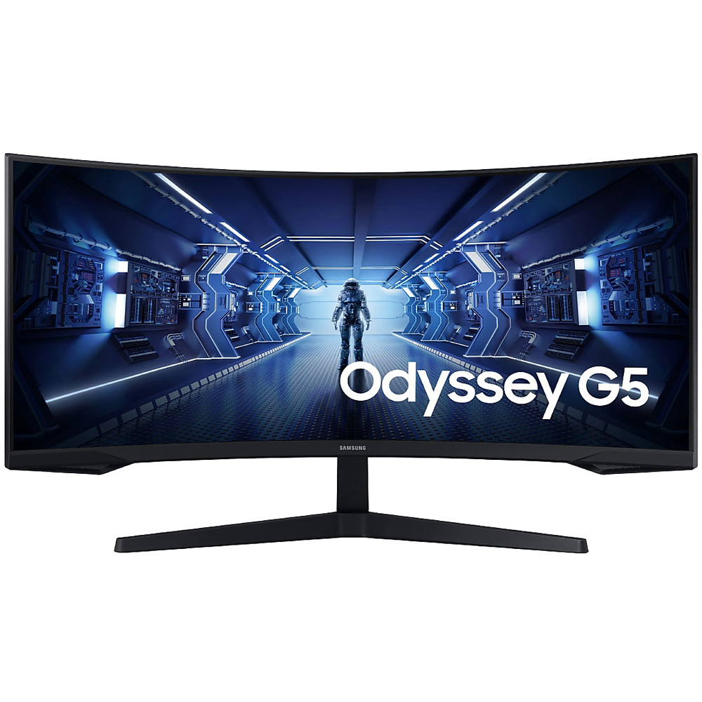 Màn Hình Gaming UltraWide SAMSUNG Odyssey G5 LC34G55TWWEXXV (34.0 inch - WQHD - 165Hz - VA  - 1ms - FreeSync - HDR10 - Curved)