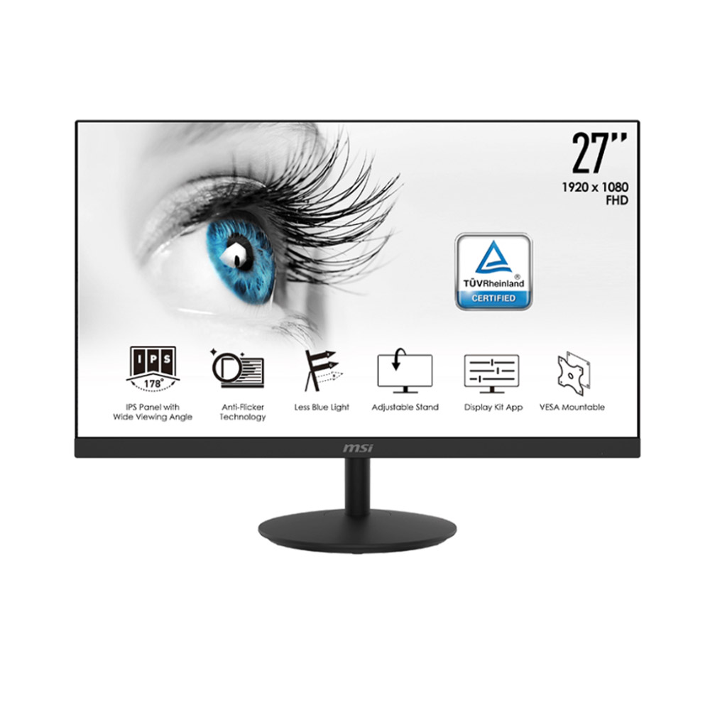 Màn hình MSI PRO MP271 27 inch FHD IPS Gaming