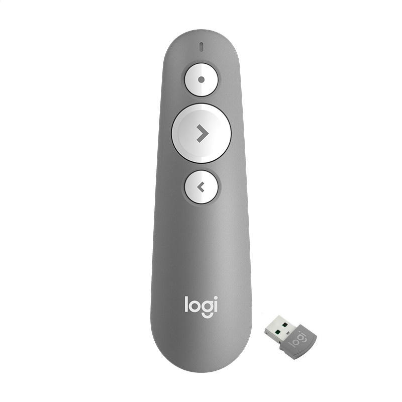 Bút trình chiếu Logitech R500S xám (Mid Grey)