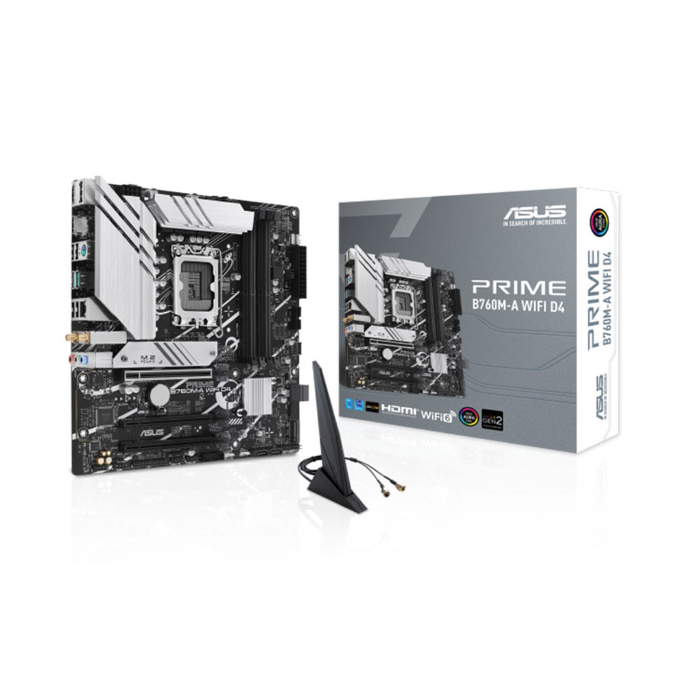 Mainboard Asus PRIME B760M-A WIFI DDR4 (Bluetooth)