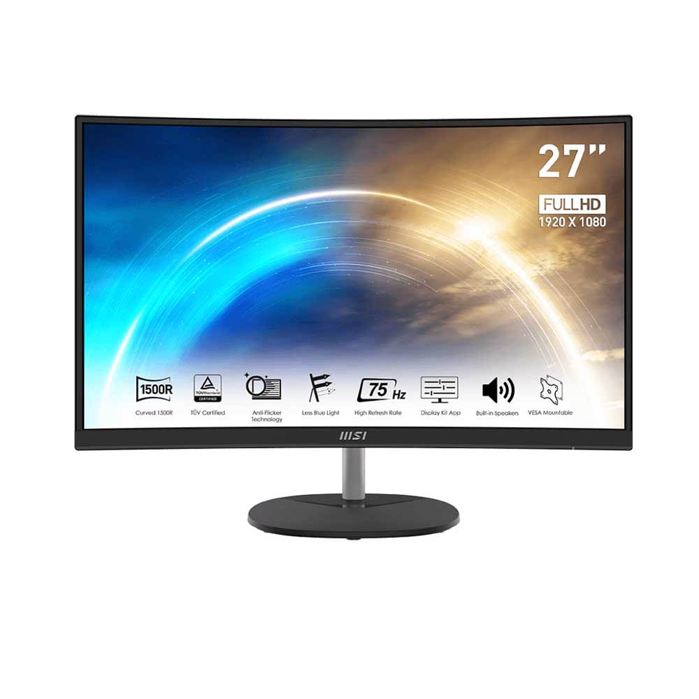 Màn hình MSI PRO MP271CA 27 inch FHD VA 75HZ Cong