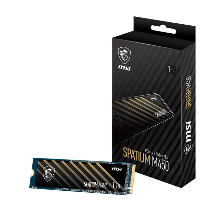 Ổ cứng SSD MSI SPATIUM M450 1TB NVMe 2280 PCIe Gen 4x4