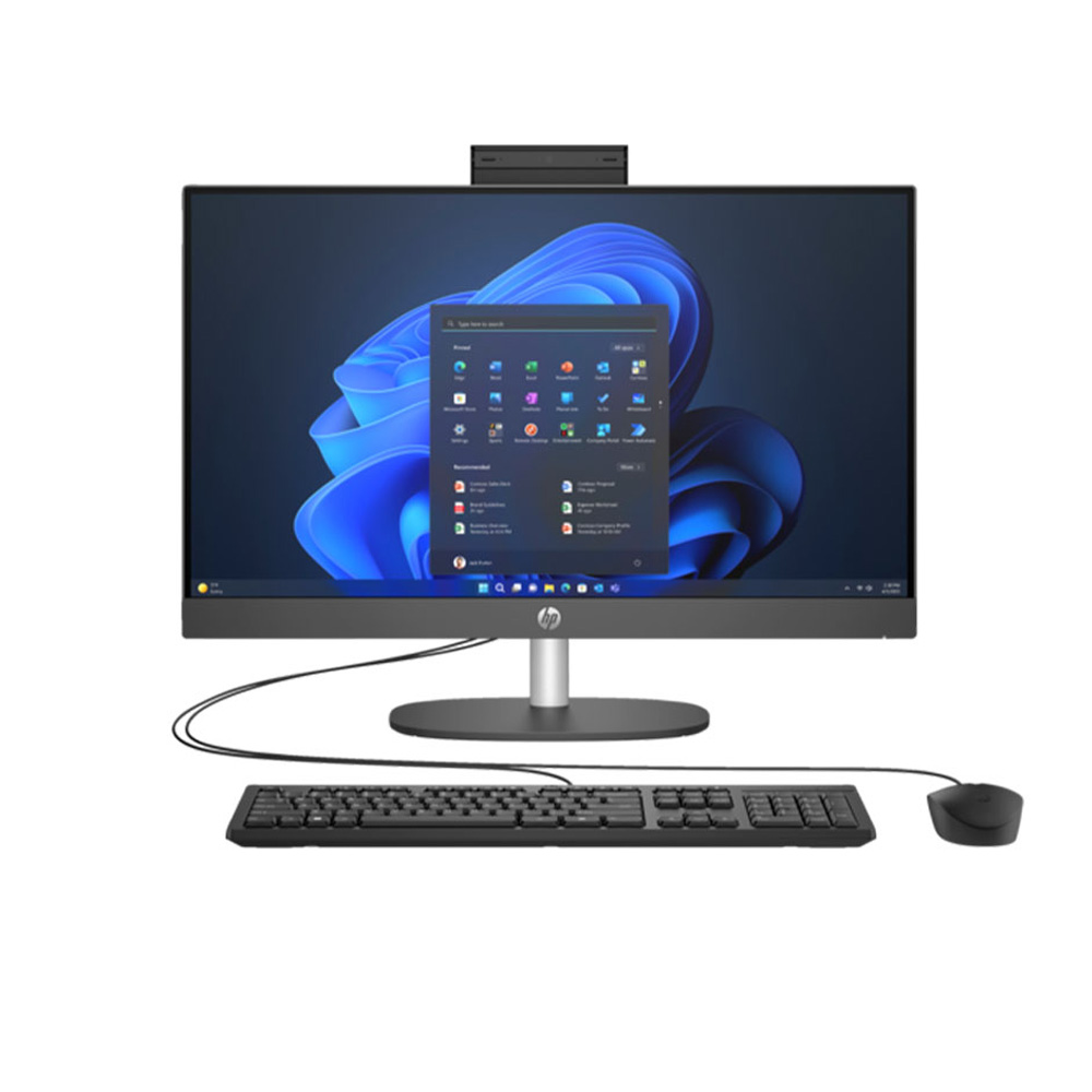 Máy tính để bàn All in one HP ProOne 240 G10 8W8J9PA (Intel Core i3-N300 | 8GB | 256GB | Intel UHD | 23.8 inch FHD | Win 11 | Đen)