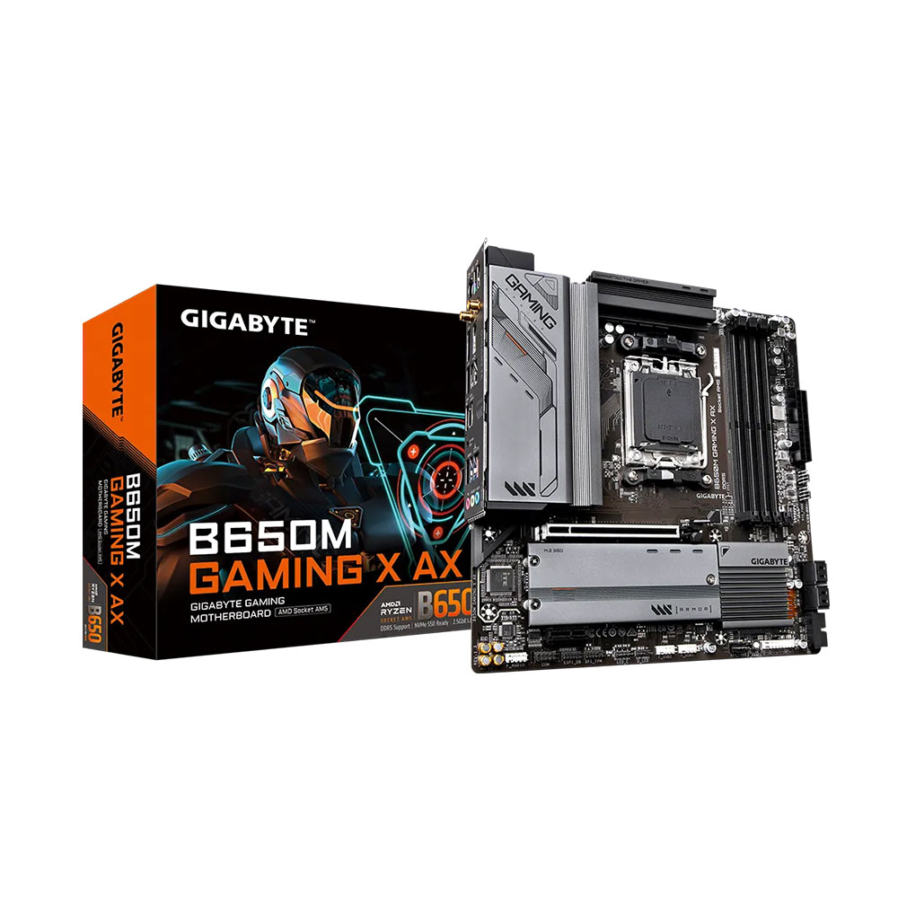 Mainboard Gigabyte B650M GAMING X AX DDR5 (Wifi+Bluetooth)