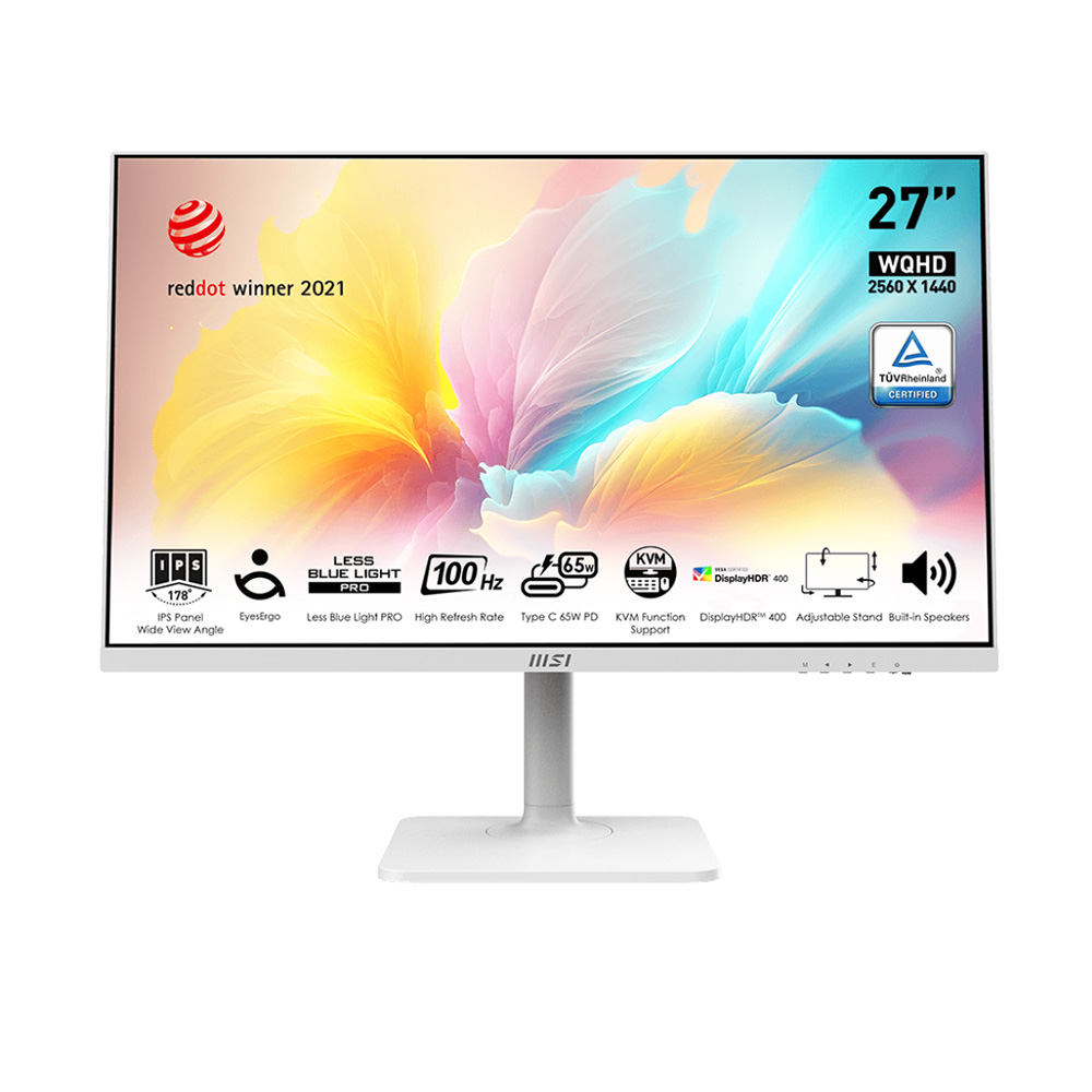 Màn Hình MSI Modern MD272QXPW (27 inch - 2K - IPS - 1ms - 100Hz)