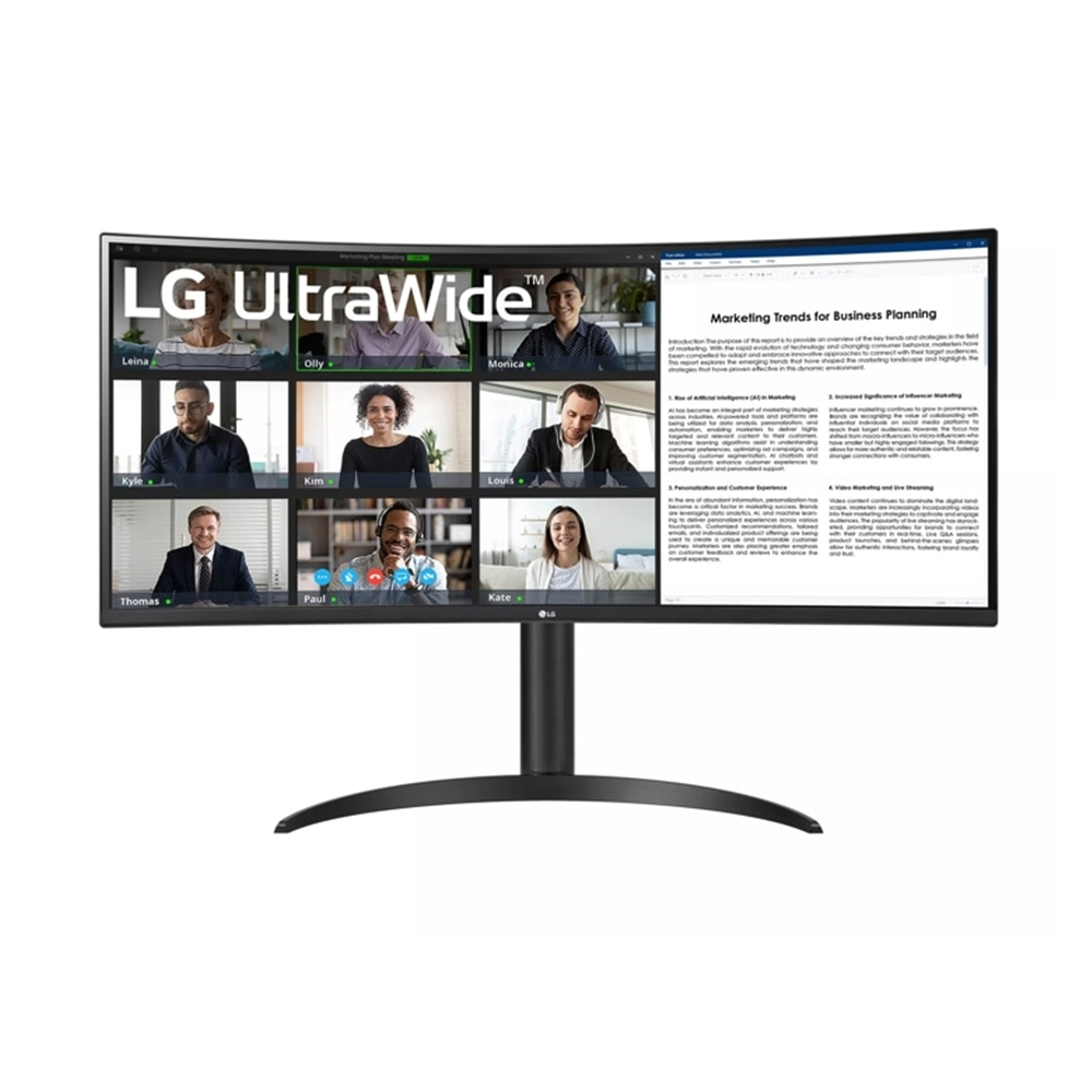 Màn Hình LG UltraWide 34WR55QC-B (34 inch - VA - WQHD - 100Hz - 5ms - Cong)