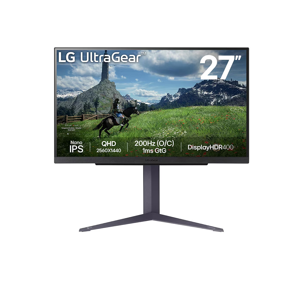 Màn Hình Gaming LG UltraGear 27GS85Q-B (27 inch - IPS - 2K - 200Hz - 1ms)