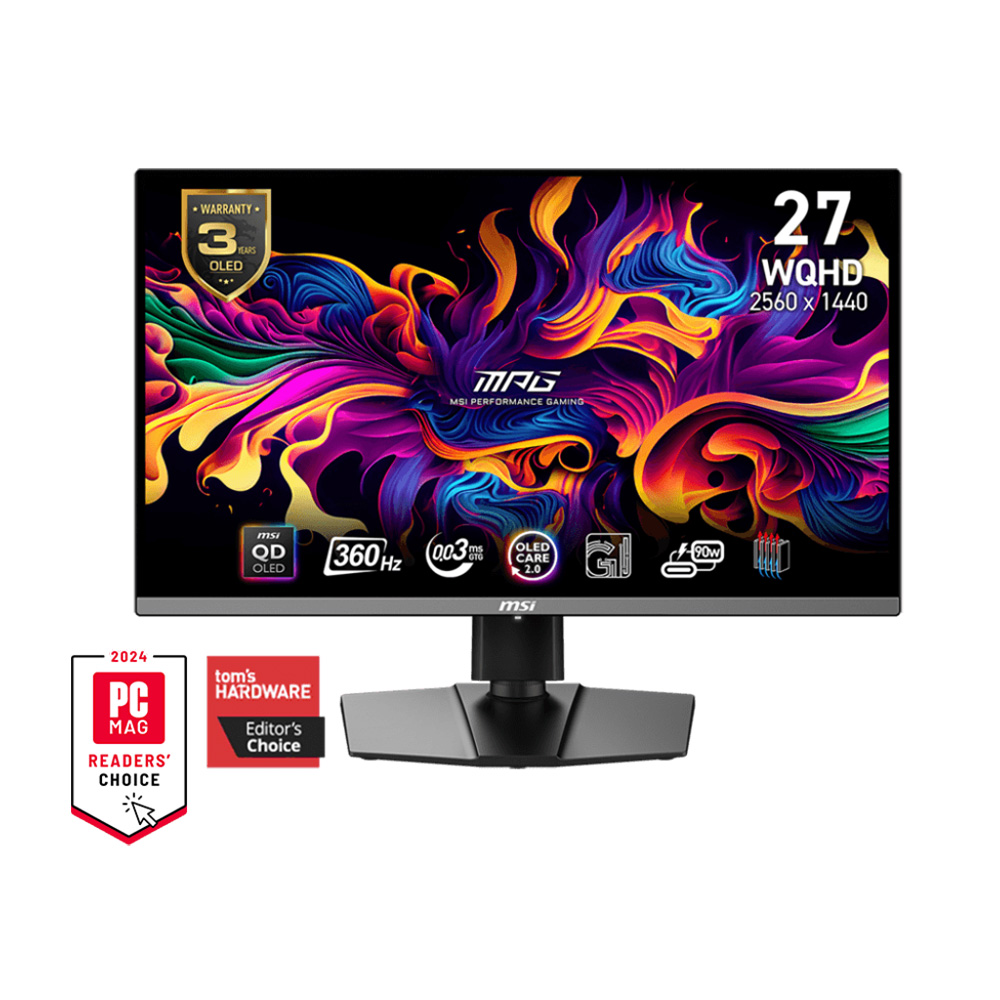 Màn Hình MSI MPG 271QRX QD-OLED (27 inch - OLED - 360Hz - 0.03ms - 2K)