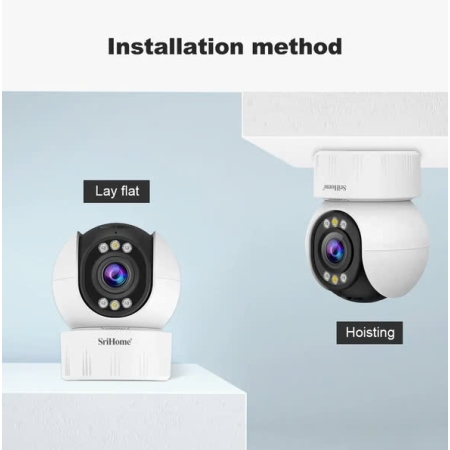 Camera Srihome SH046 4MP 5x Zoom 5G WiFi - Giám Sát Chuyên Nghiệp Với Độ Nét Cao Và Zoom Quang Học