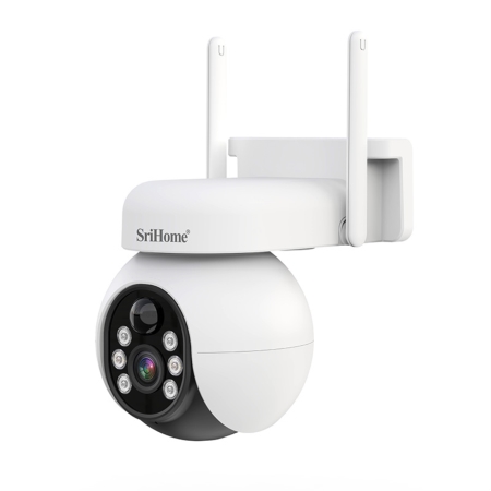 Camera Srihome SH051 - quan sát zoom quang 5X - WiFi 5G - Quay video 2K - Thoại hai chiều