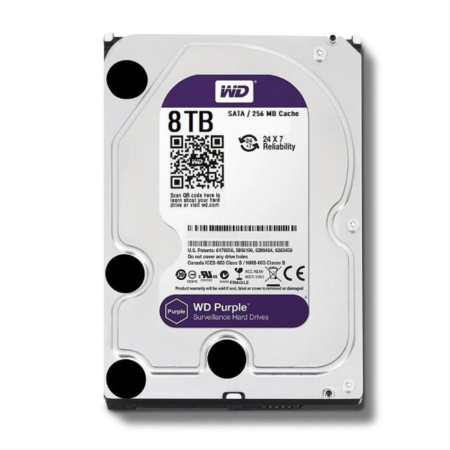 Ổ Cứng Western Digital Purple 8TB 128MB Cache WD84PURZ