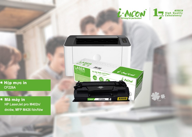 Địa chỉ cung cấp mực máy in Aicon chính hãng