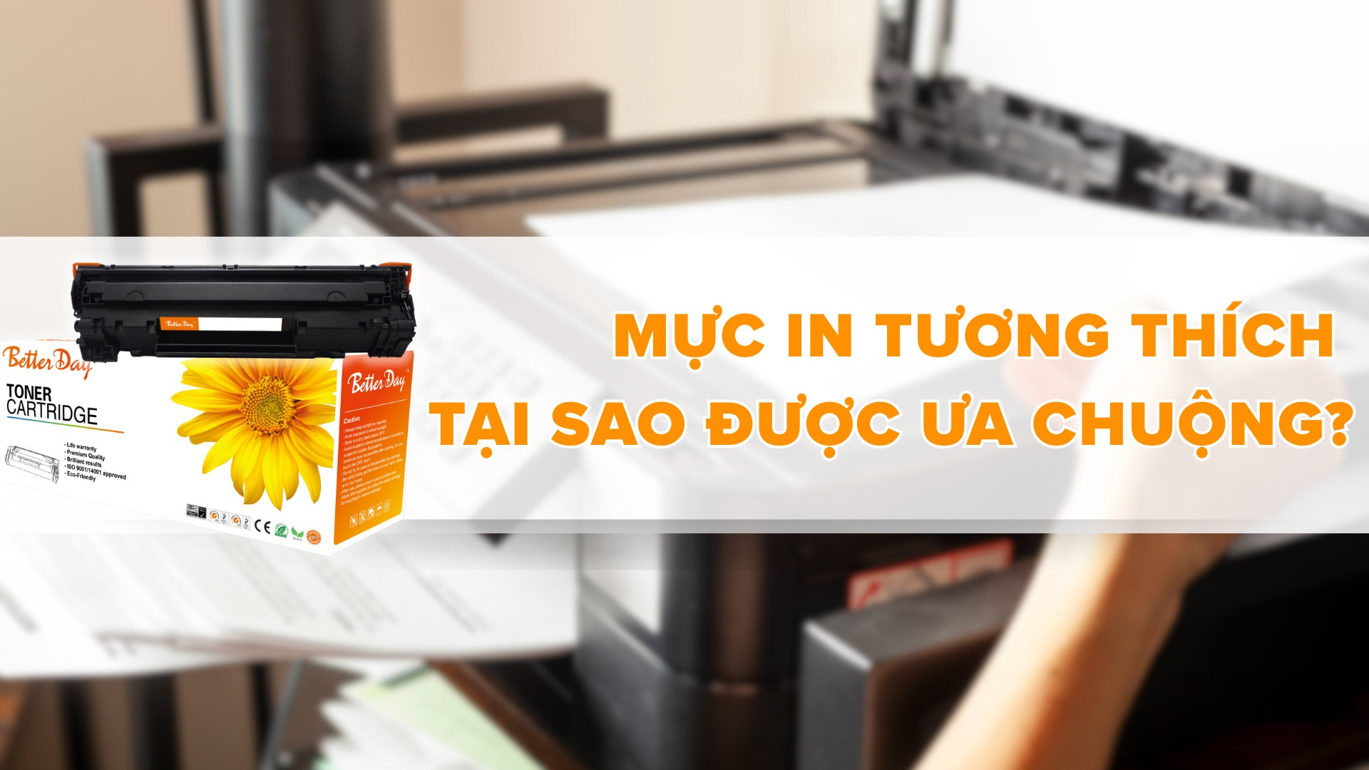 Vì sao mực in tương thích ngày càng được ưa chuộng?