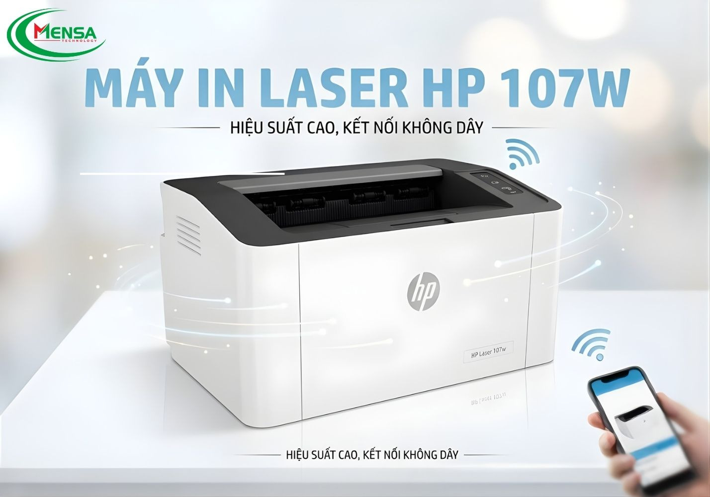 Review HP Laser 107W – Giải pháp in ấn tiện lợi với chi phí hợp lý 