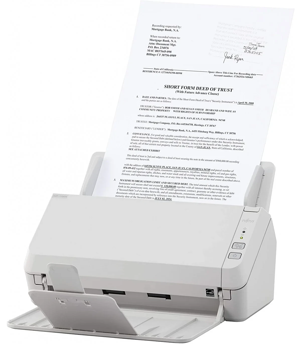 Fujitsu Scanner SP-1130N 