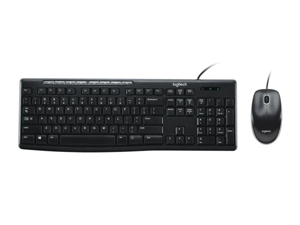 Combo bàn phím + Chuột có dây Logitech MK200