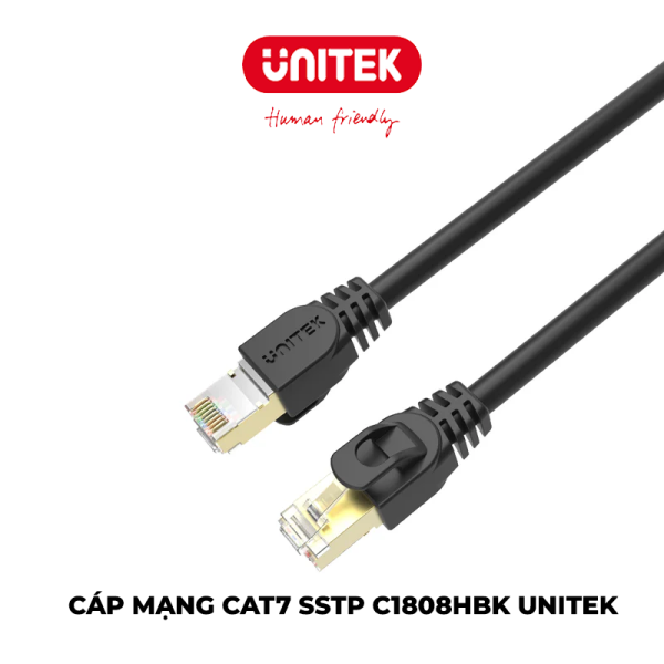 Cáp mạng Cat7 SSTP C1808HBK UNITEK