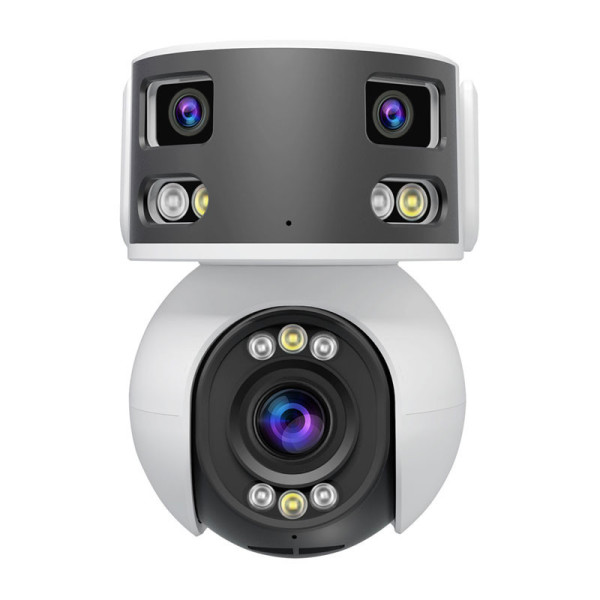 SriHome SH055 Camera Quan Sát Đa Ống Kính Góc Siêu Rộng 8MP Camera PTZ Toàn Cảnh Toàn Cảnh Zoom Quang Học 5X