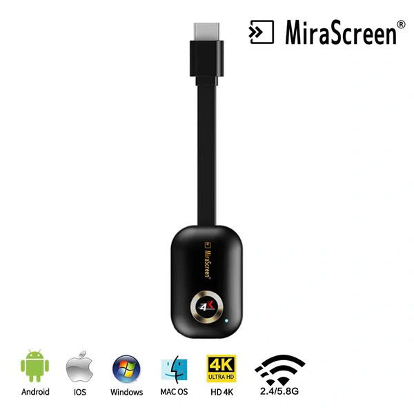 HDMI không dây Mirascreen G9 Plus 4K