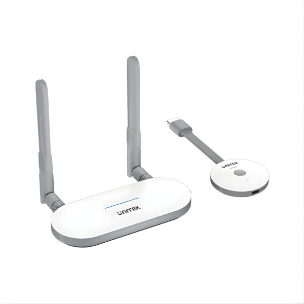 Bộ Thu Phát HDMI Không Dây UNITEK V1183A01 – Truyền Màn Hình 50m, Full HD, Plug & Play