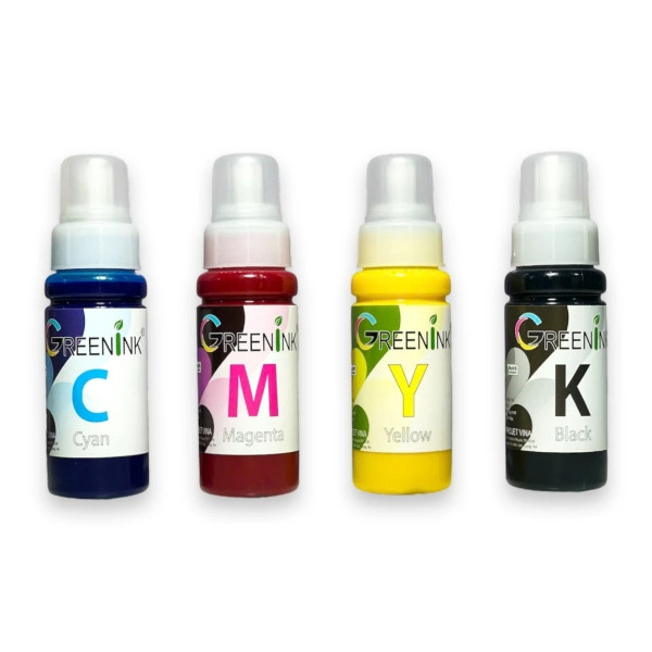 Mực in Greenink 008 (100ml) - Dùng Cho Epson InkTank L6460 / L6490 / L6550