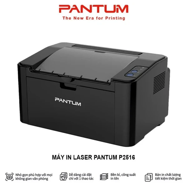 Máy In Laser Đơn Năng Pantum P2516 - Bảo Hành 12 Tháng