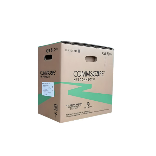 Dây cáp mạng AMPLX CAT 6E 0708 - 305M - Màu xanh 