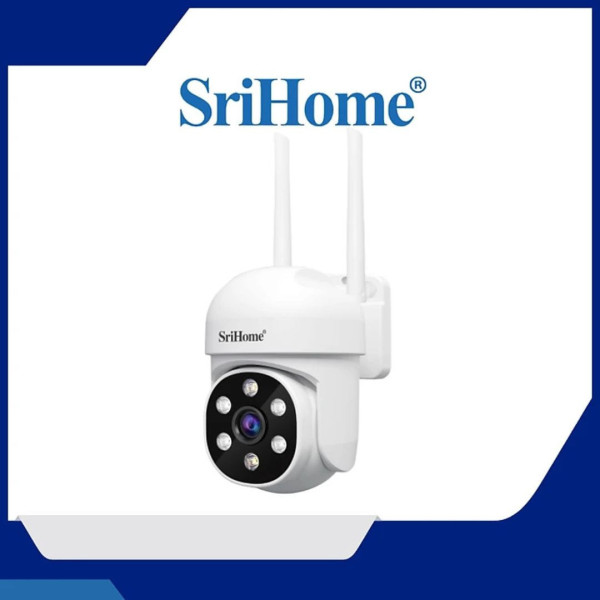 Camera SriHome SH061 chống nước - quan sát ban đêm hồng ngoại AI theo dõi hình người