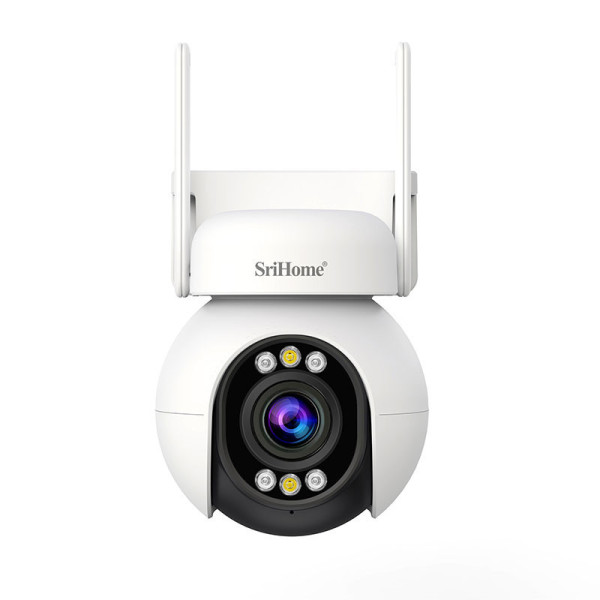 Camera Srihome SH051 - quan sát zoom quang 5X - WiFi 5G - Quay video 2K - Thoại hai chiều