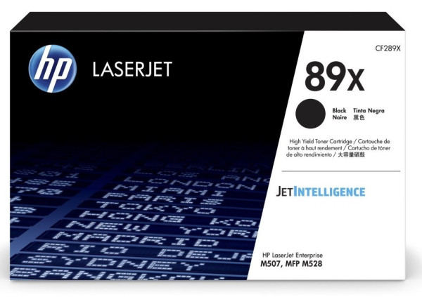 Mực in HP 89X High Yield Black Original LaserJet Toner Cartridge (CF289X)