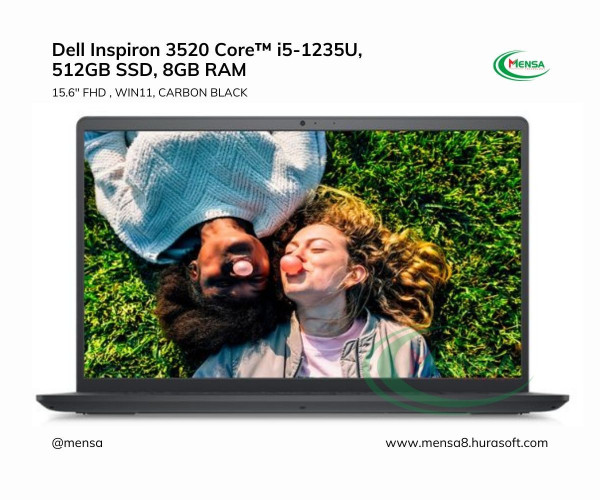 Dell Inspiron 3520 Core™ i5-1235U, 512GB SSD, 8GB RAM, 15.6