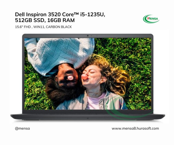 Dell Inspiron 3520 Core™ i5-1235U, 512GB SSD, 16GB RAM, 15.6