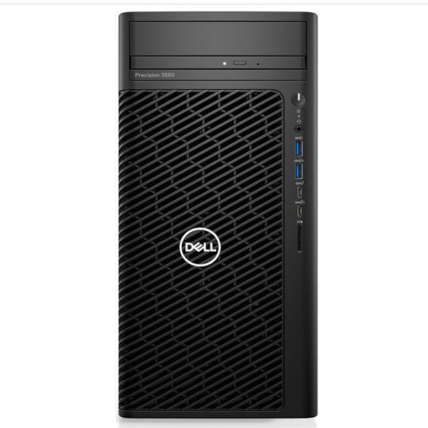 Máy tính trạm Dell Precision 3680 Tower ( i5-14600 | 256 GB SSD + 1TB SSD | 8GB DDR5 | VGA T400 4GB | KB_M | 300W | Ubuntu 22.04 | 3yr) _ 42PT3680D03