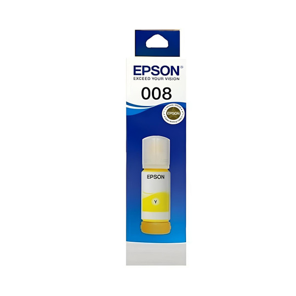 Mực in Epson 008 (Màu vàng) (C13T06G400) -Dùng cho Epson L6460,  Epson L6490, Epson L15150