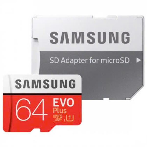 Thẻ nhớ MicroSD 64G SAMSUNG EVO Plus Box Class10 U3 95MB/s Công ty (Kèm SD adapter)