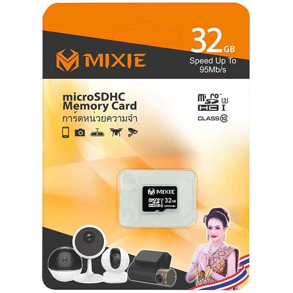 Thẻ Nhớ MicroSD 32G MIXIE Box Class10 U3 95MB/s Chính hãng