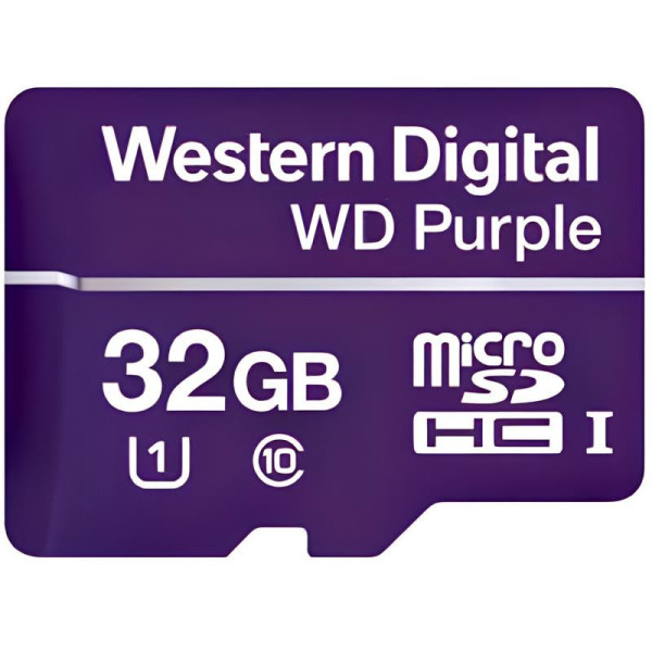 Thẻ nhớ MicroSD 32G Western Digital Purple Box Class10 100MB/s