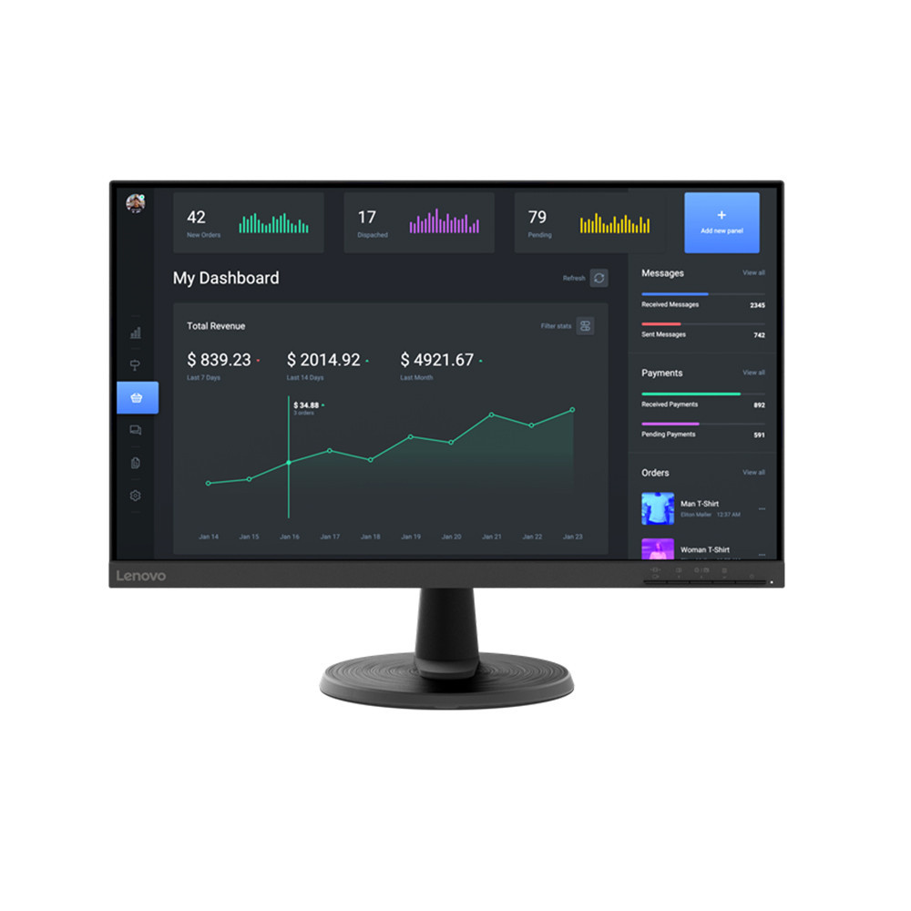 Màn Hình Lenovo D24-40 (67A2KAC6VN) 