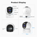 Camera Srihome SH046 4MP 5x Zoom 5G WiFi - Giám Sát Chuyên Nghiệp Với Độ Nét Cao Và Zoom Quang Học