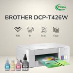 Máy in phun màu đa năng Brother DCP-T426W Cũ 90%