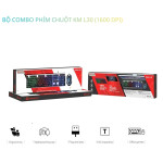 Combo Phím Chuột Coolerplus led có dây KM-L30