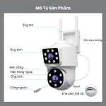 Camera Srihome SH063 ngoài trời, đàm thoại 2 chiều