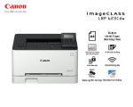 Máy in laser màu Canon LBP623CDW (A4/A5/ Đảo mặt/ USB/ LAN/ WIFI)