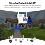 Camera Srihome SH048 Tích Hợp 2 Mắt Quan Sát 2 Khung Hình