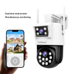 Camera Srihome SH048 Tích Hợp 2 Mắt Quan Sát 2 Khung Hình