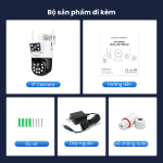 Camera Srihome SH048 Tích Hợp 2 Mắt Quan Sát 2 Khung Hình